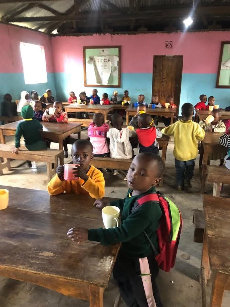 A TACHIP community education session in a Maasai village in Tanzania